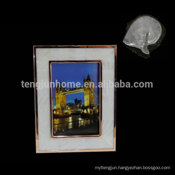 2014 new design mother of pearl Seashell Luxury picture frame picture frame moulding